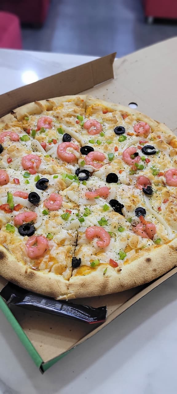 pizza fruits de Mer